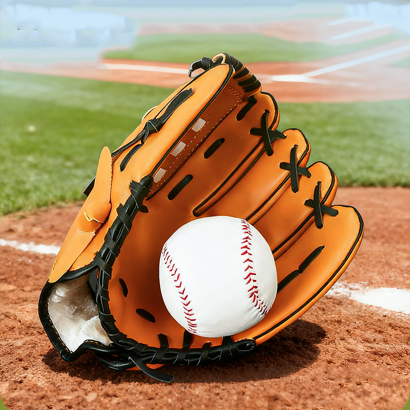 Baseball Glove for Kids and Youth, Softball Catch Mitt for Outdoor Play image 0