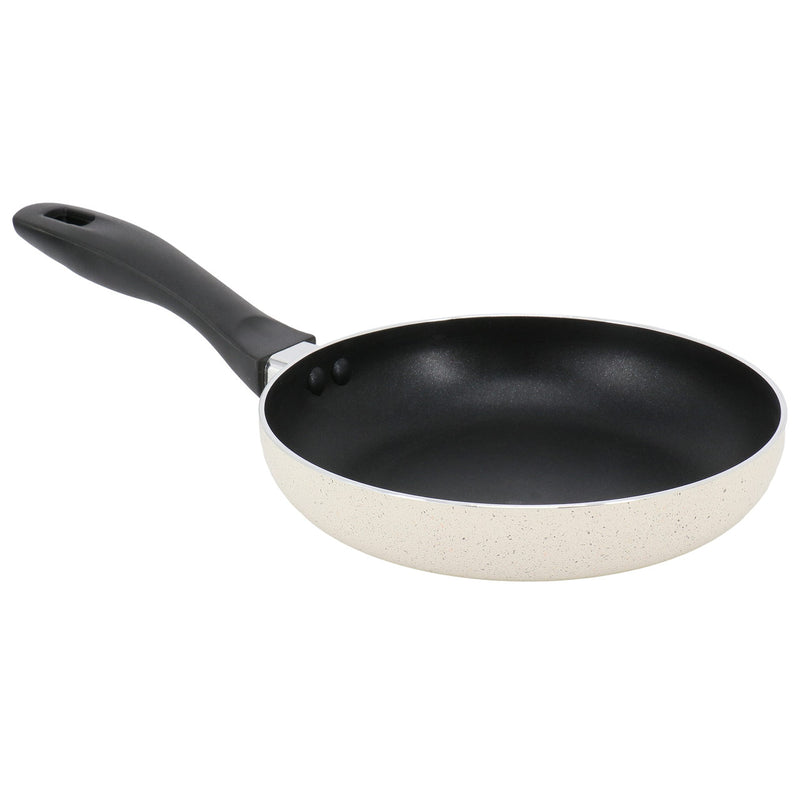 Oster Clairborne 9.5 Inch Round Nonstick Aluminum Frying Pan in Linen-0