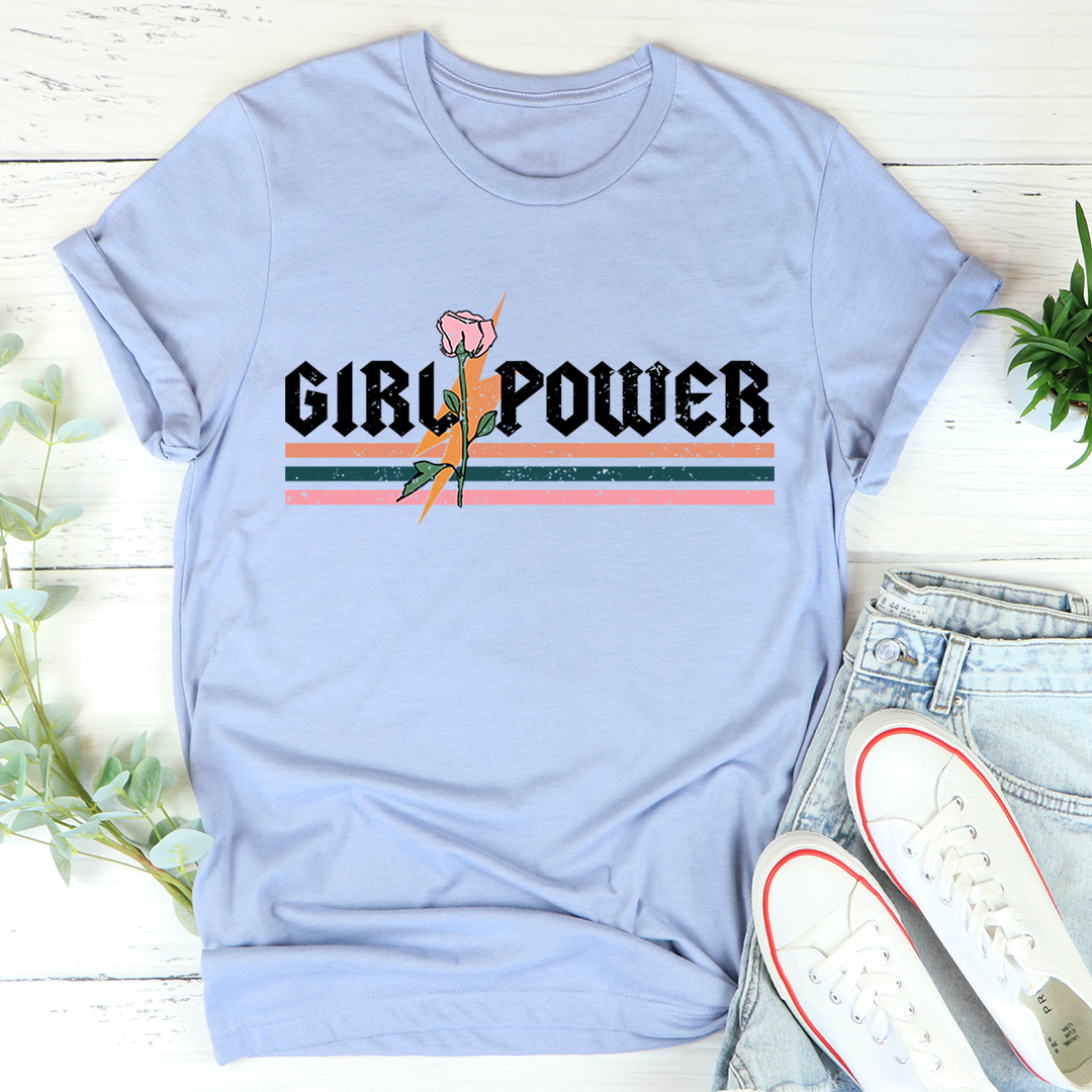 Girl Power Rose T-Shirt-3
