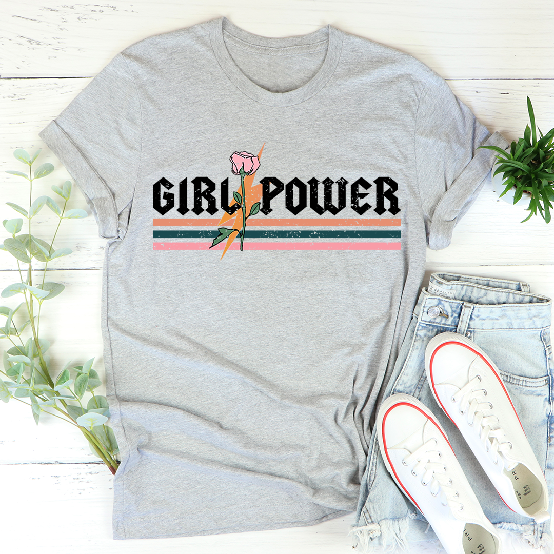 Girl Power Rose T-Shirt-1