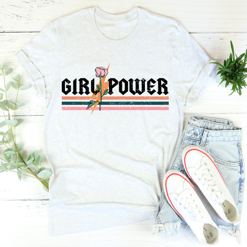 Girl Power Rose T-Shirt-2
