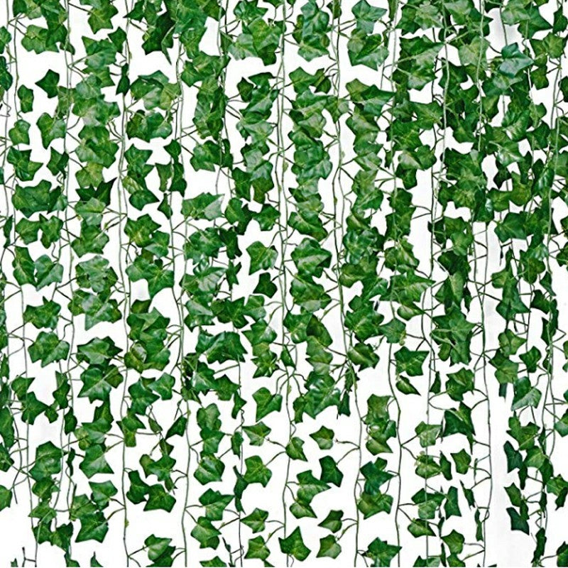 Artificial Hanging Vine Garland, Faux Ivy Greenery Trailing Plant Decoration image 2