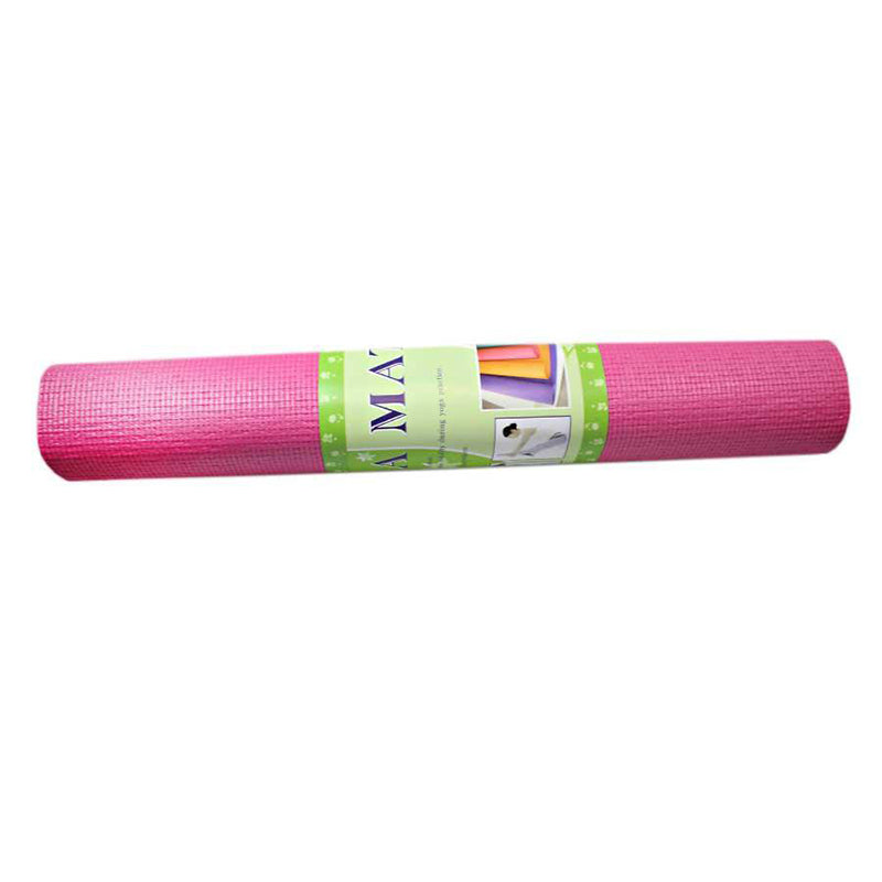Yoga Mat 61 x 173cm, Non Slip Roll Up Exercise Mat for Home and Outdoor image 1