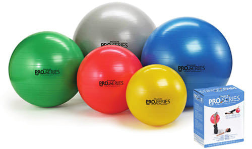 Pro-Series Exercise Ball Slow-Deflate Green 65 cm.-0