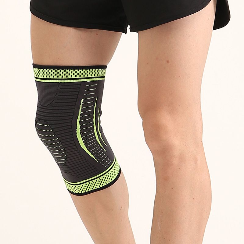 Knee Sleeve Support Brace, Compression Protective Gear for Gym and Lifting image 1