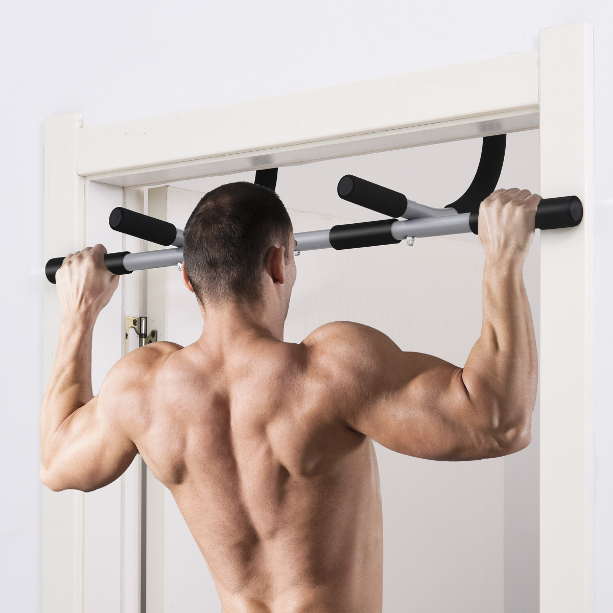 Indoor Fitness Door Horizontal Bar Pull-ups Home Gym Upper Body Workout