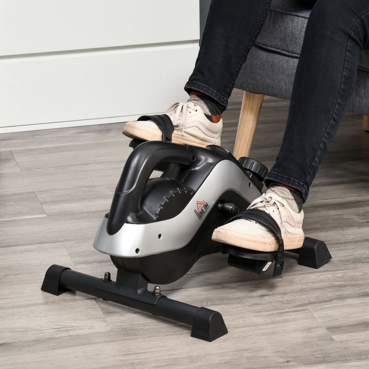 Mini Exercise Bike 8 Levels Magnetic Resistance Leg Fitness LCD Display