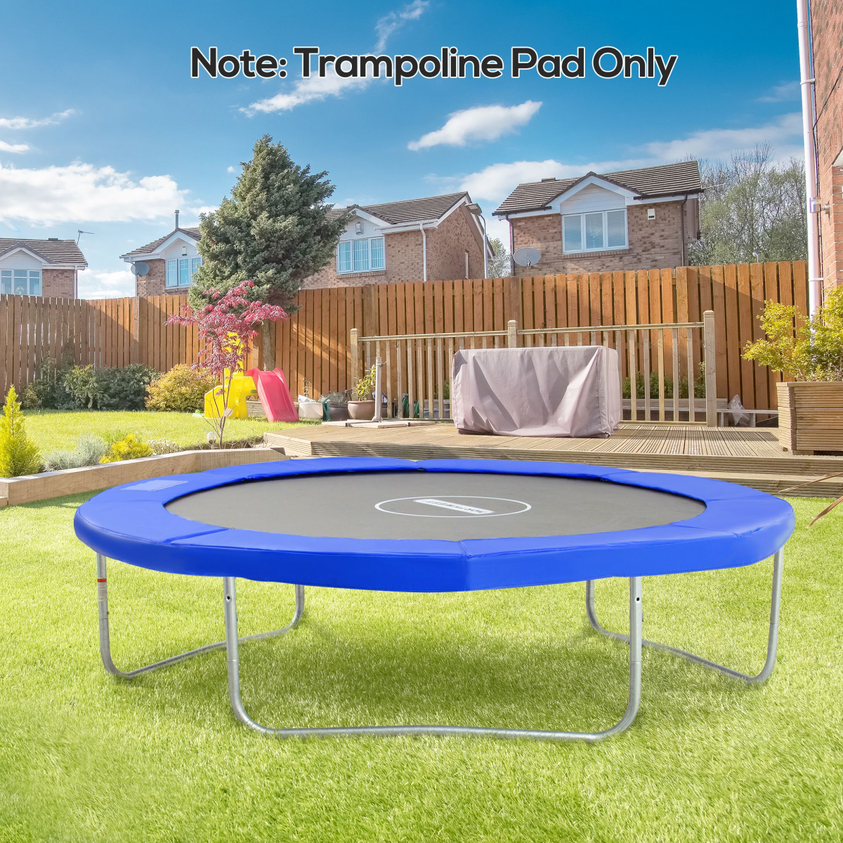 8FT Trampoline Pad PVC Replacement Safety Surround Spring Cover Padding