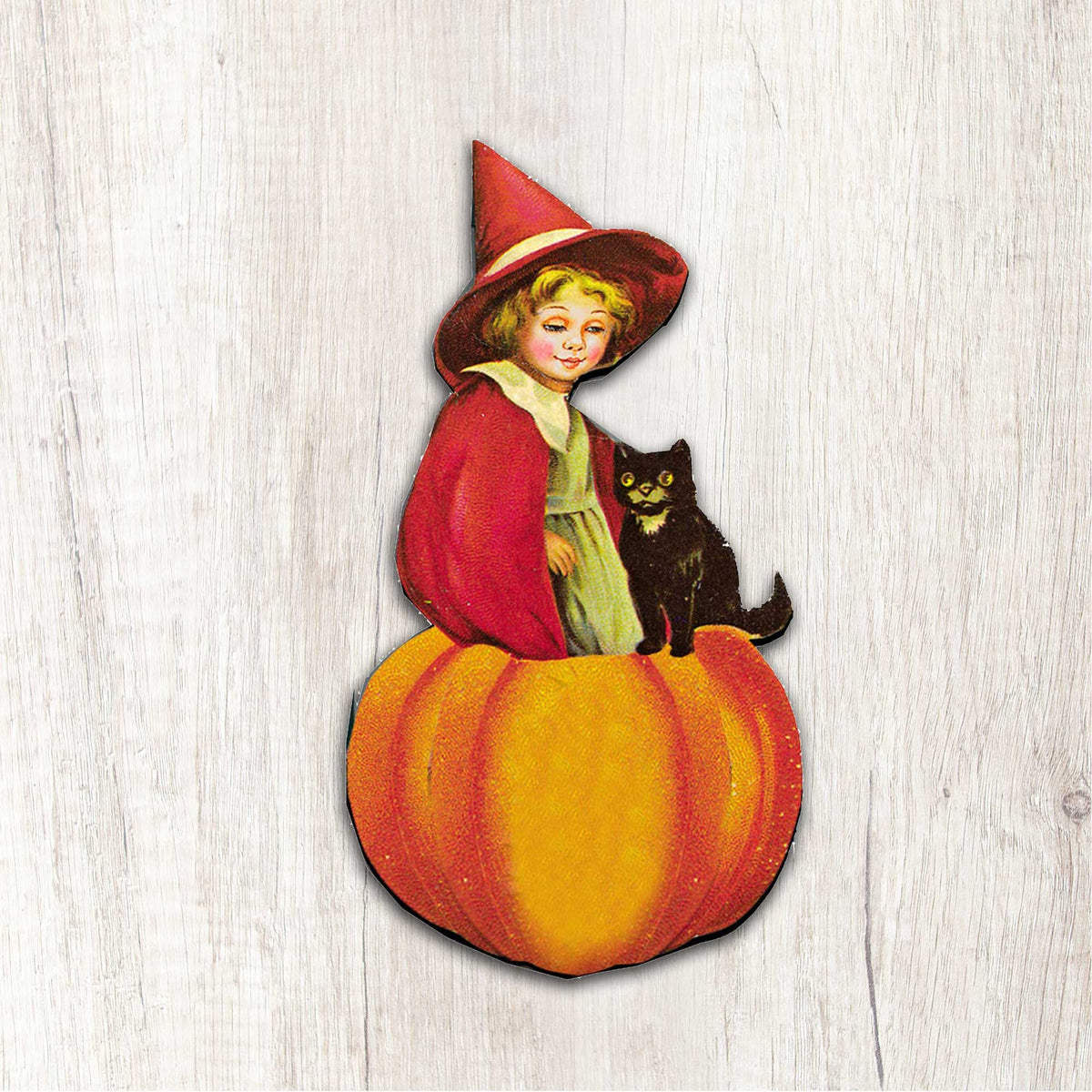 Pumpkin Fairy Halloween Door Decor by G. DeBrekht - Thanksgiving Halloween Decor - 8193157H-4