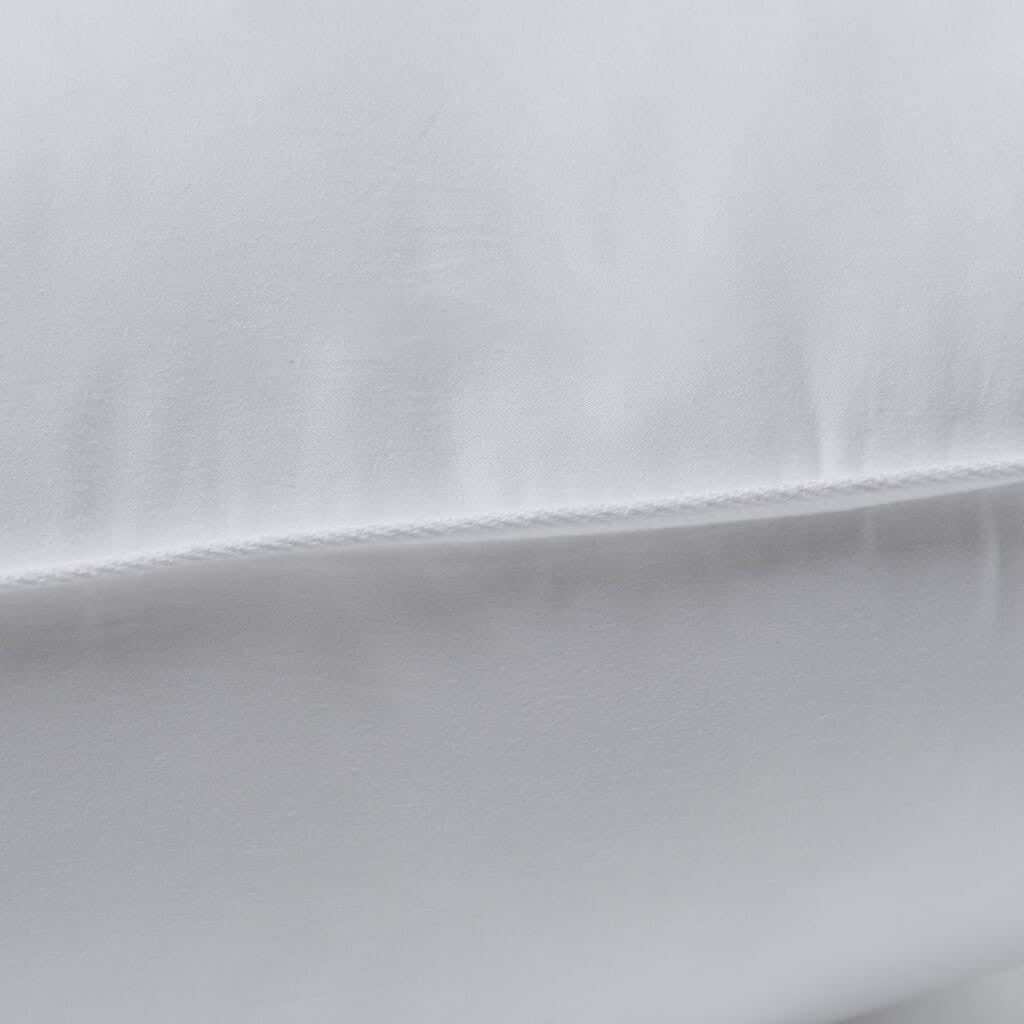 Set Of 2 Lux Sateen Down Alternative Standard Size Medium Pillows-1