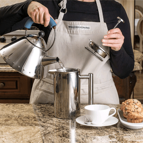 Stainless French Press Pot-2