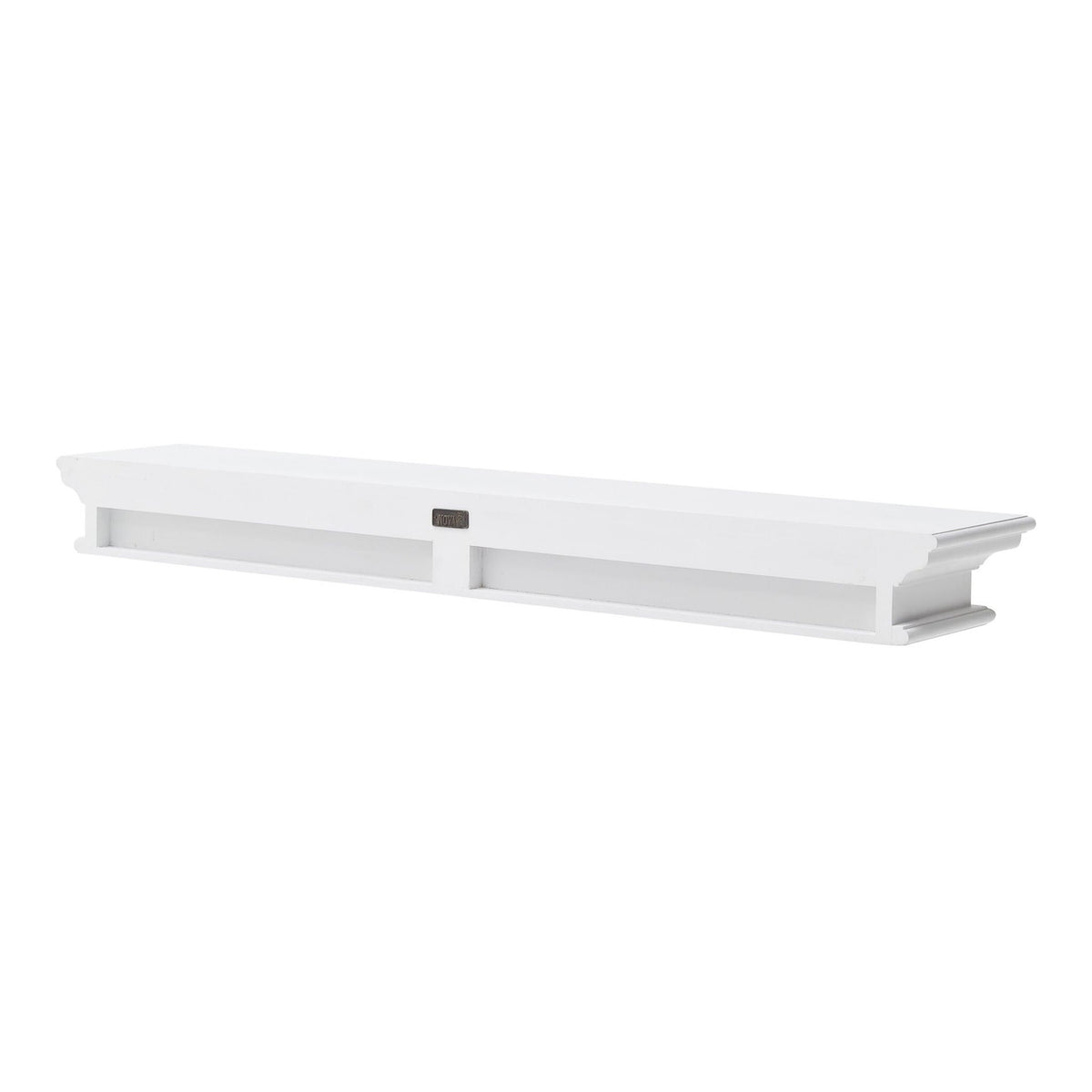 47" Classic White XL Floating Wall Shelf-2