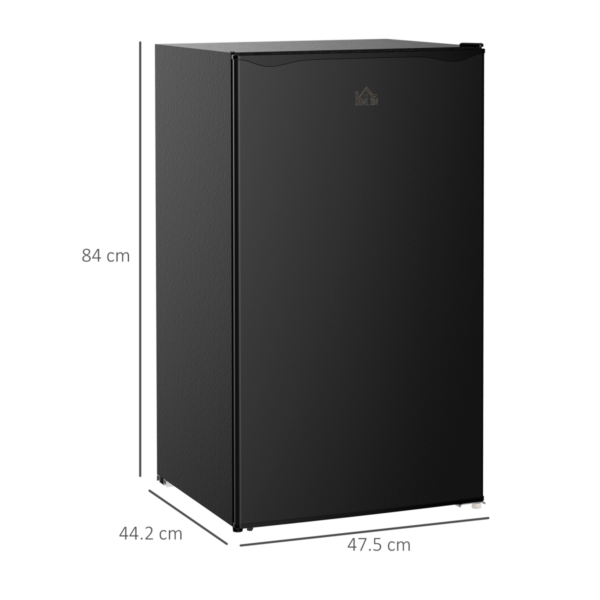 91L Freestanding Under Counter Fridge with Chiller Box Reversible Door