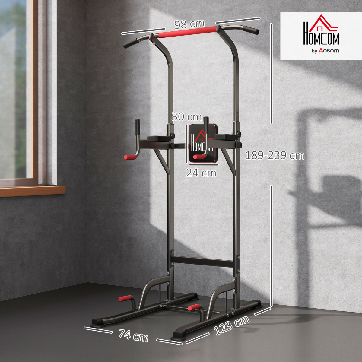 Power Tower Station Pull Up Bar for Home Gym Workout Equipment