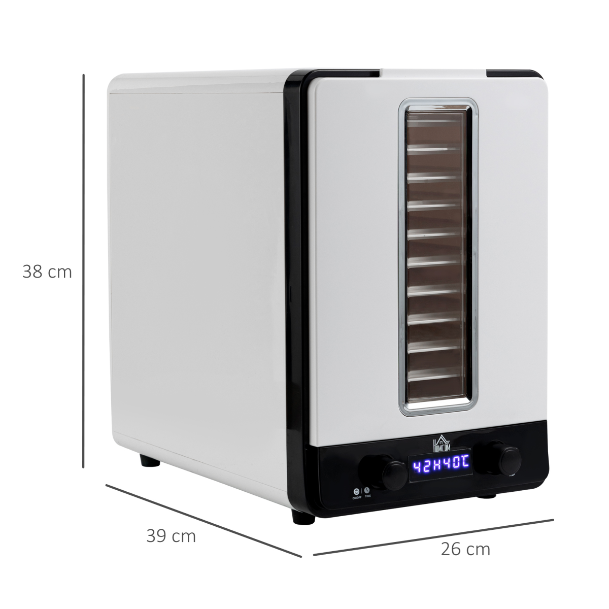 11Tier Food Dehydrator 550W Food Dryer Machine with Adjustable Temperature