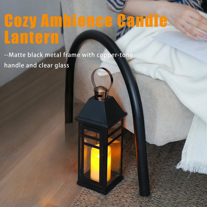 Decorative Vintage Candle Lanterns 15.5" H