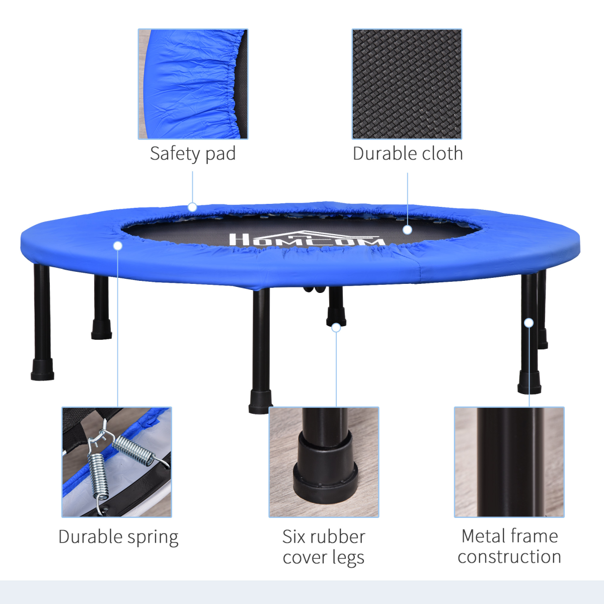 36" Trampoline Indoor Outdoor Rebounder Mini Jumper Sports Game Home