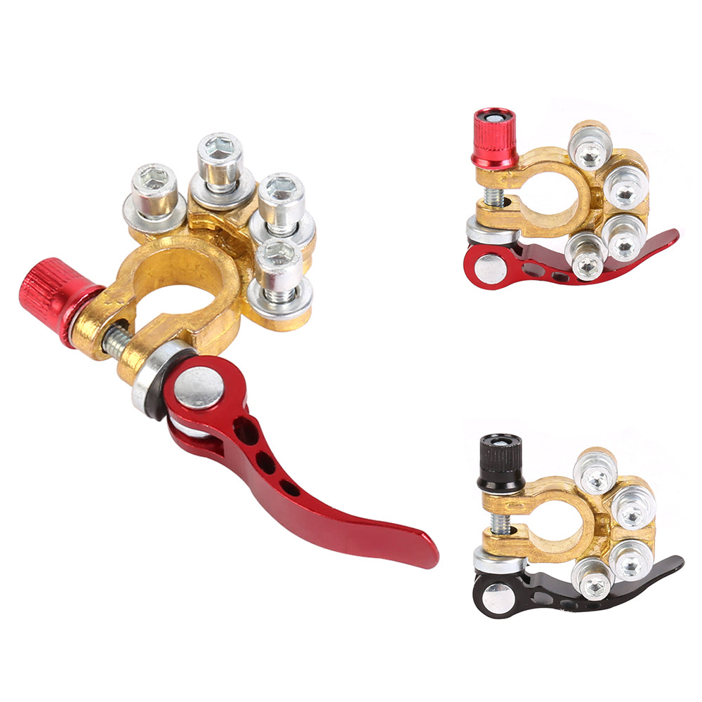 Battery Terminal Clamps 2 Pack 12V, Quick Release Connectors for Car and Caravan image 12