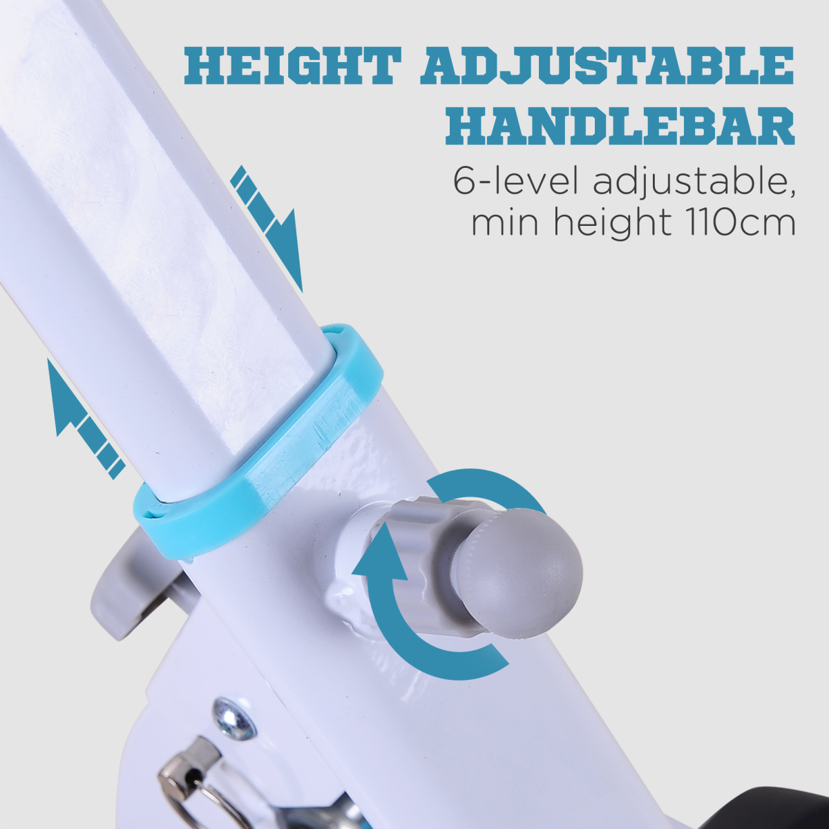 Stepper Fitness Exercise Handle Bar Machine Cardio Foldable Workout