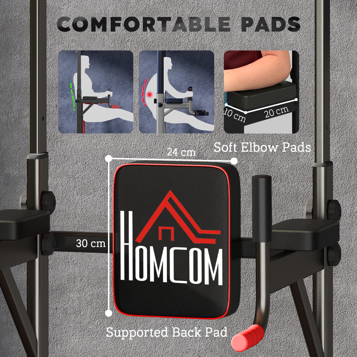 Power Tower Station Pull Up Bar for Home Gym Workout Equipment