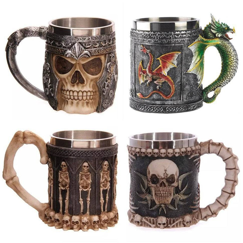 Skull Mugs Coffee 400ML