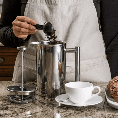 Stainless French Press Pot-1