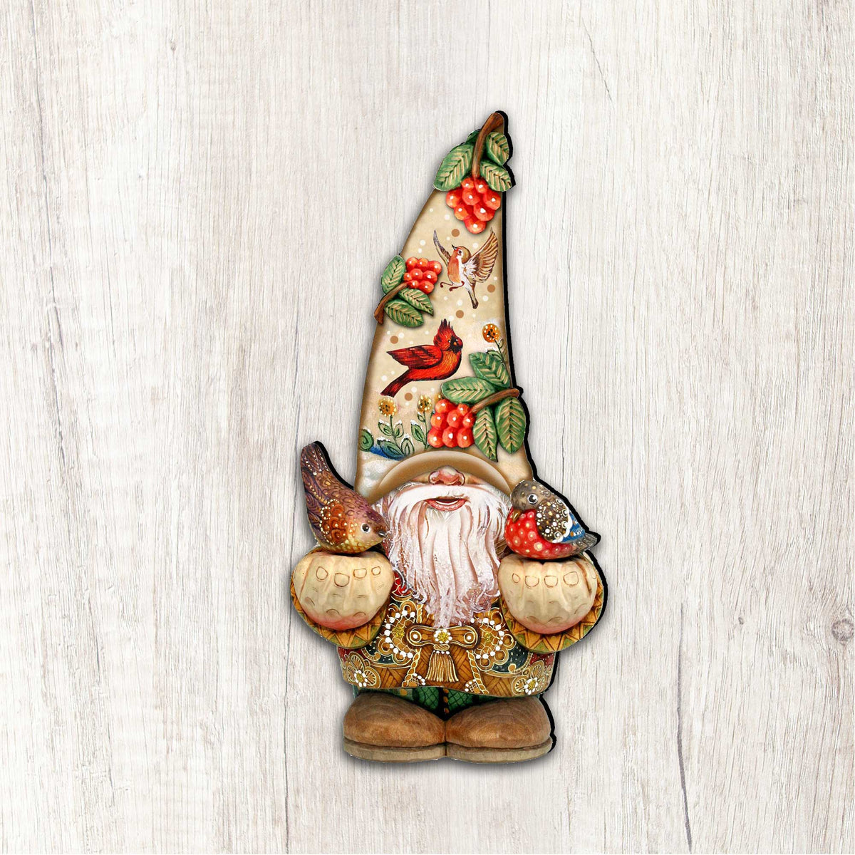 Fall Gnome Halloween Door Decor by G. DeBrekht - Thanksgiving Halloween Decor - 8611013H-2