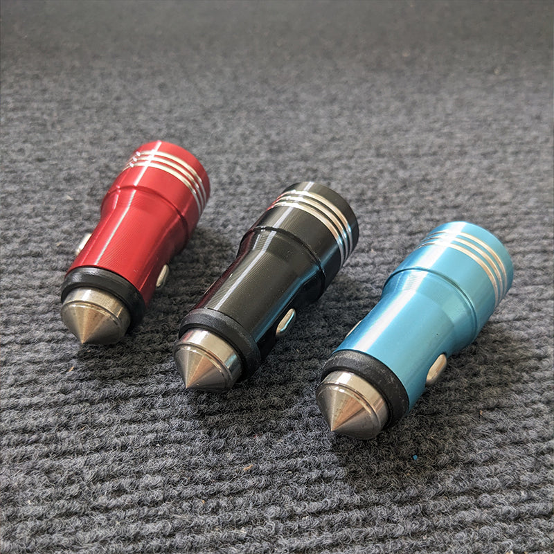 Car Charger 20W Dual Port, Metal PD and QC3.0 Fast USB Adapter image 2
