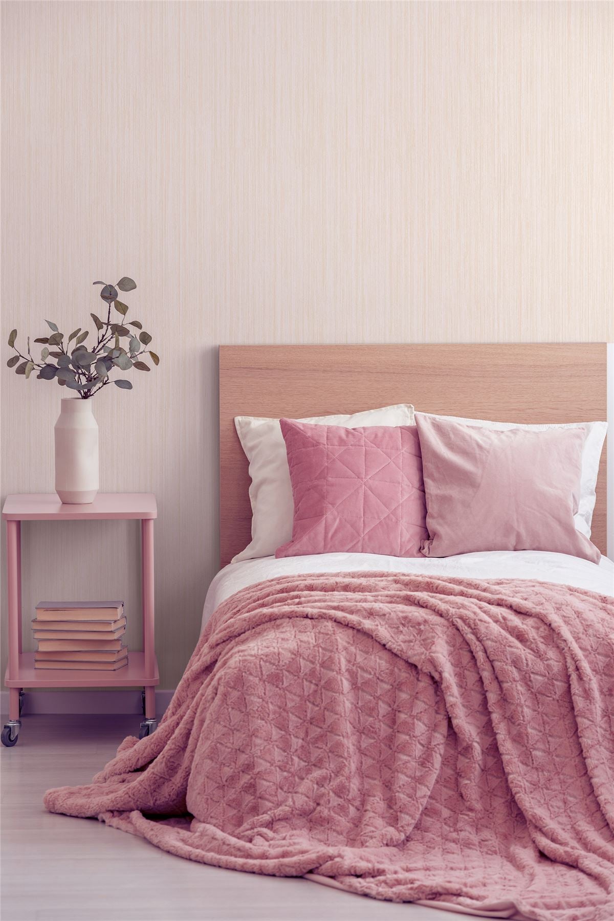 Diamond Plain Blush Wallpaper image 6
