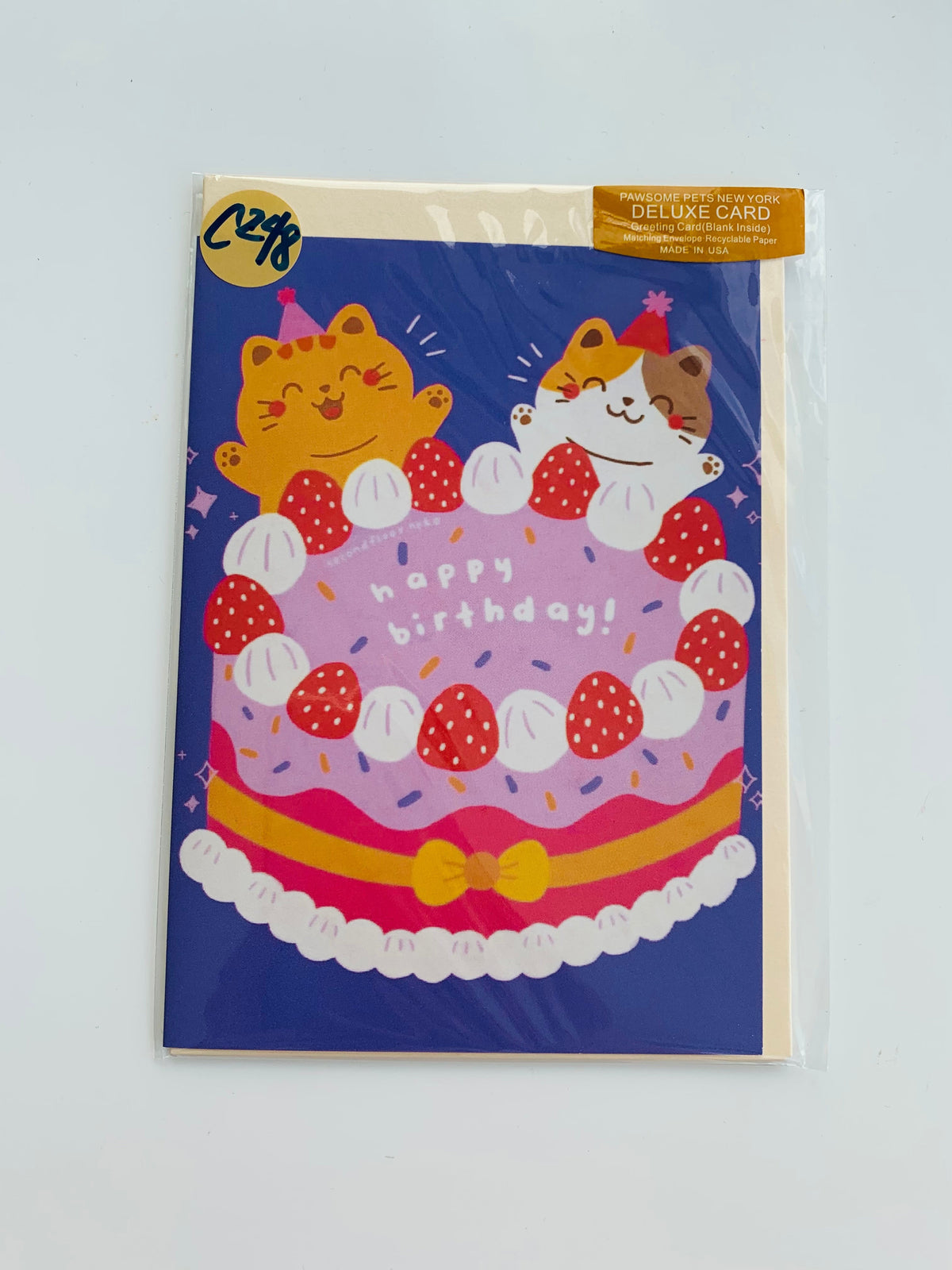 PETS GREETING CARD - #194-0