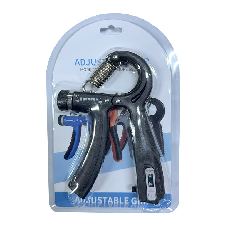 Hand Grip Strengthener Royal Blue, Adjustable 5kg to 60kg Forearm and Wrist Trainer image 3