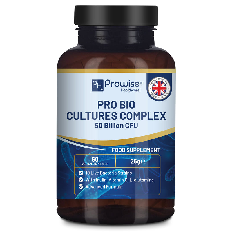 Pro Bio Cultures Complex Probiotics and Prebiotics - Added with image 0