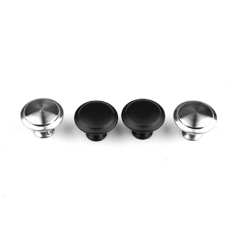 Cabinet Knobs Black 2 Pack, Stainless Steel Cupboard Drawer Pull Handles image 8