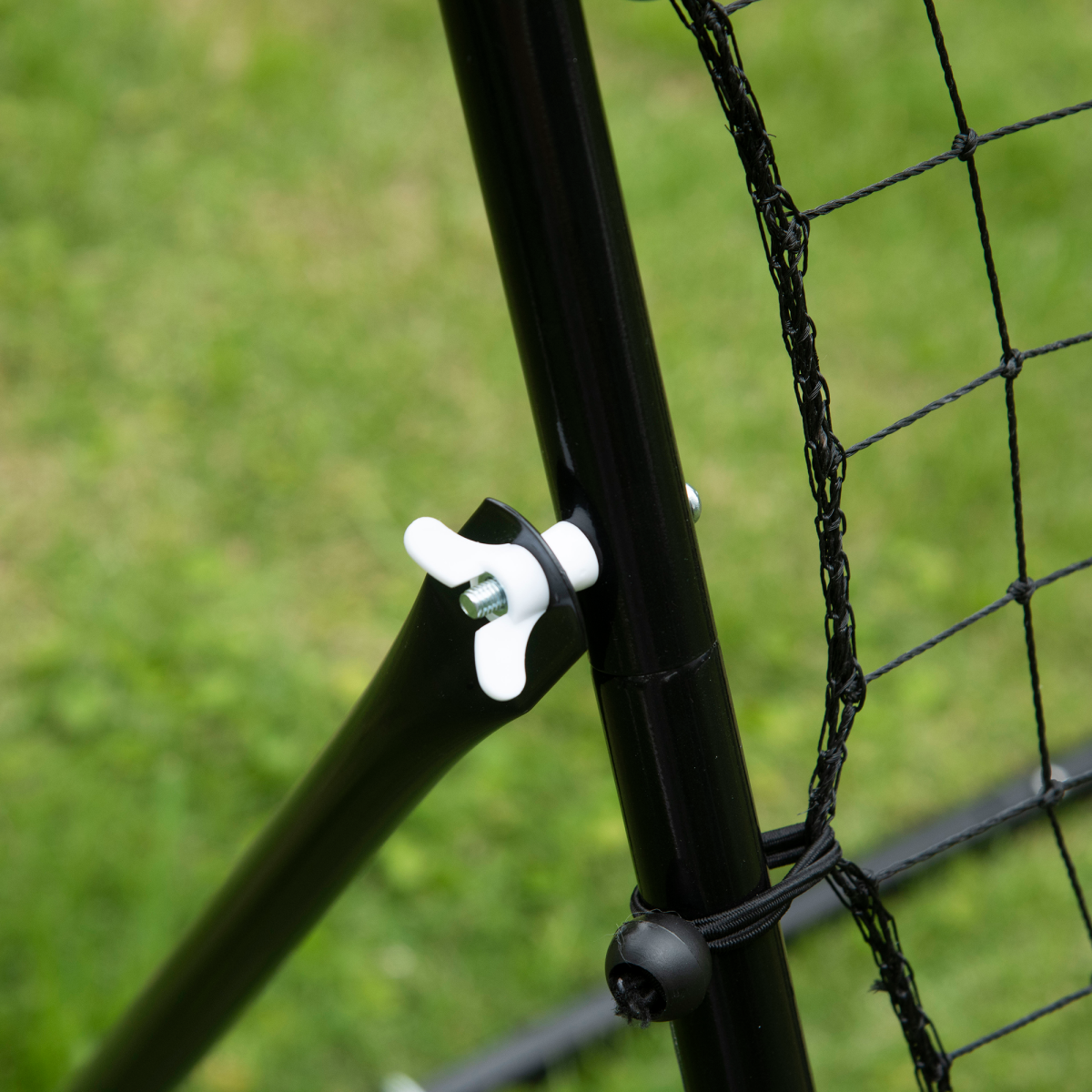 Rebounder Net Goal for Kids Adults Baseball Football Training Black