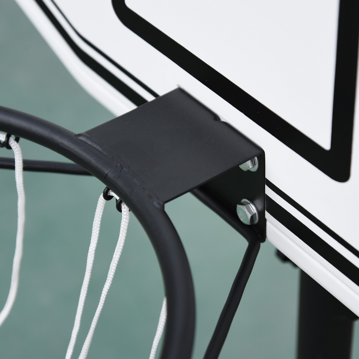 Basketball Stand and 94-123cm Height Adjustable Hoo For Pool Side