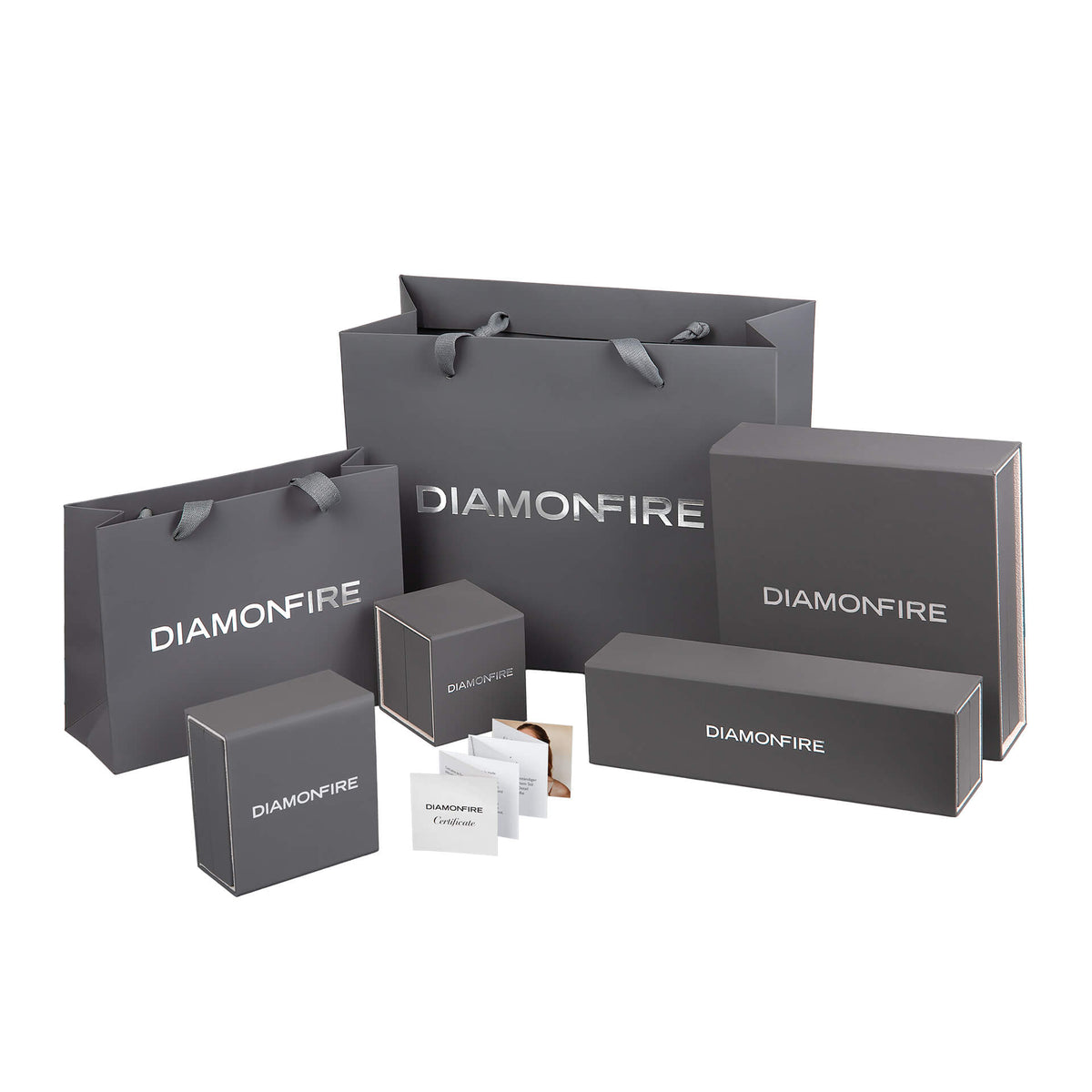 Diamonfire Claw Set Zirconia Tennis Bracelet