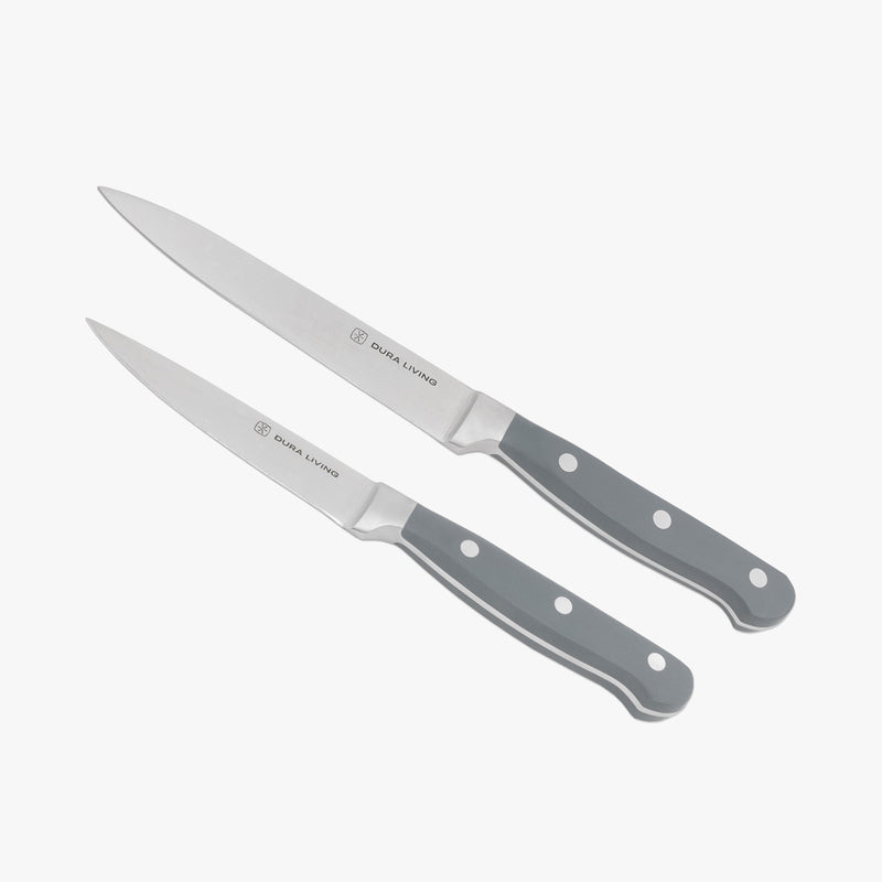 Superior 2-Piece Kitchen Knife Set - Gray-0
