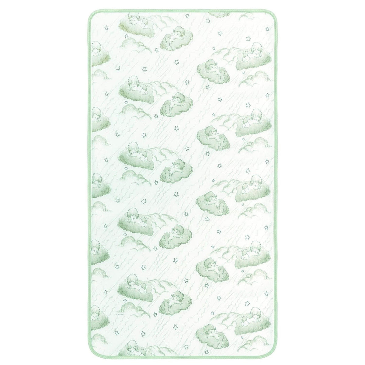 6-inch Firm Spring Coil Mattress Waterproof Standard Crib Mattress Made in USA-1