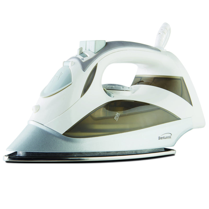 Brentwood Steam Iron With Auto Shut-OFF - White-0