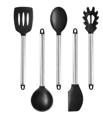 Modern and Simple Silicone Kitchen Utensil and Appliance Set