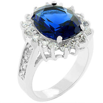 Blue Cambridge Elegance Ring-0
