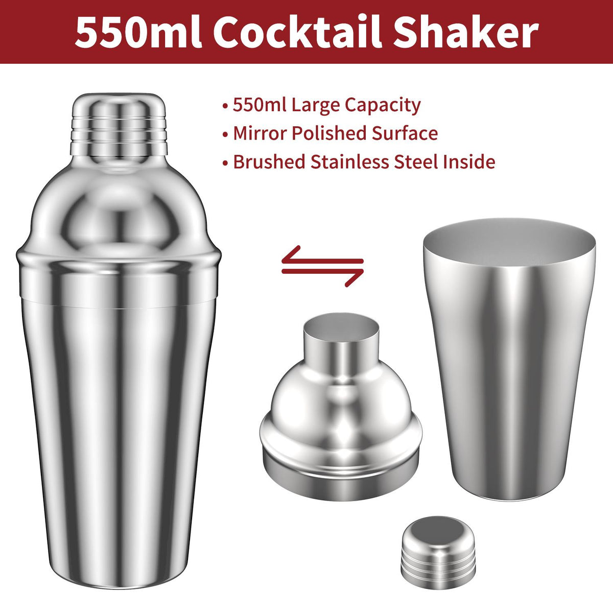 15pcs Cocktail Set