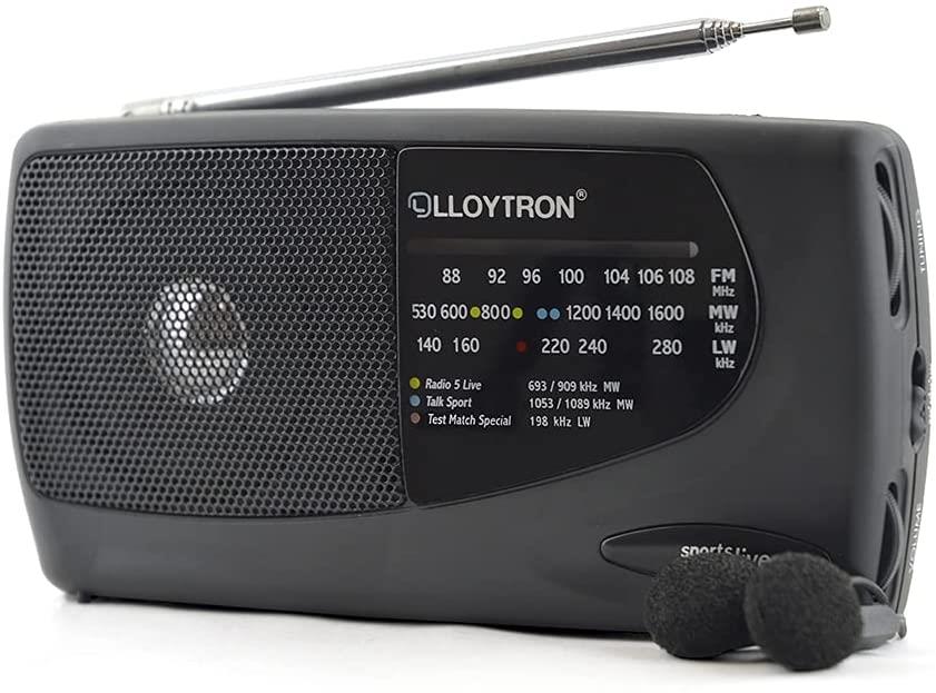 3 Band 'Sports' Personal Radio with Earphones