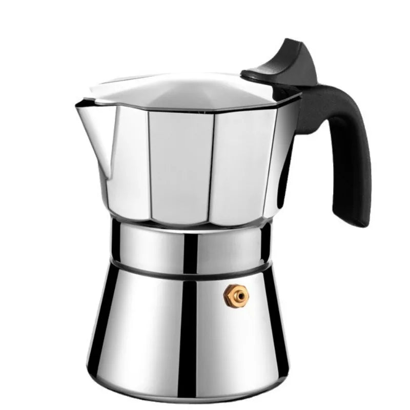 Stainless Steel Octagonal Moka Pot-5