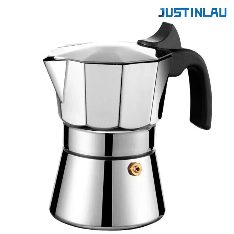 Stainless Steel Octagonal Moka Pot-0