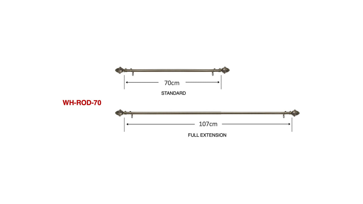 Metal Rod for Wall Hangings