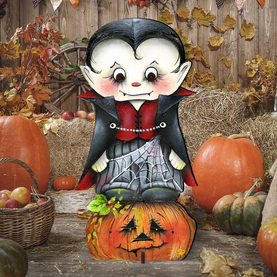Dracula Halloween Outdoor Decor by Jamie Mills-Price - Thanksgiving Halloween Decor - 8457401F-2
