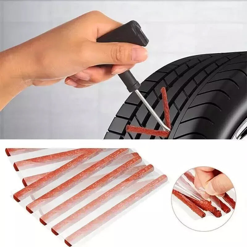 Tubeless Tyre Puncture Repair Kit, DIY Plug Kit for Car, Van and Motorbike image 2