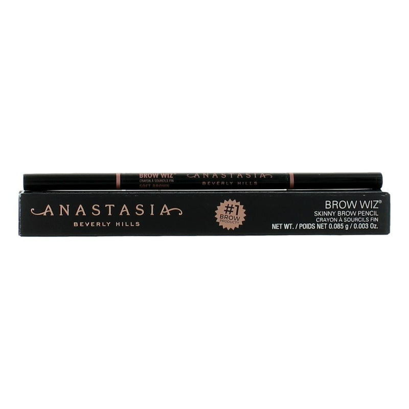 Anastasia Brow Wiz by Anastasia Beverly Hills, 0.003 oz Skinny Brow Pencil - Soft Brown-0