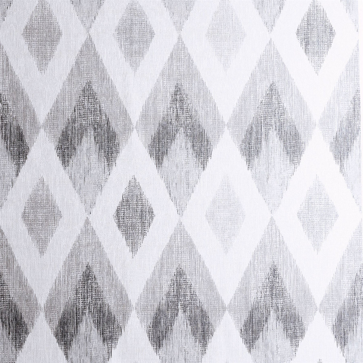 Scandi Diamond Silver Wallpaper image 2